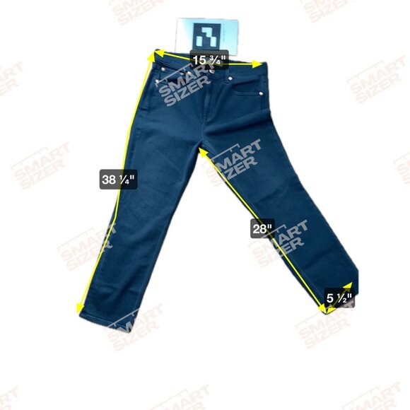 AYR Womens Stretch Black Straight Leg Jeans W31 x 28 - Picture 6 of 6